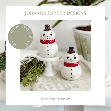 honey brooks|Nostalgic Snowman Salt and Pepper Set Johanna Parker